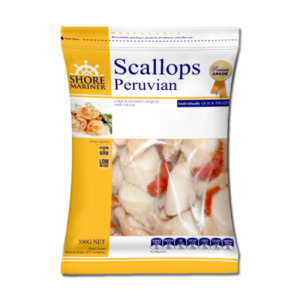 Products: SHORE MARINER SCALLOP 30/40 1KG – Total Foods