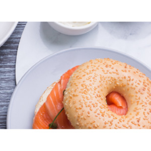 F/B BAGEL SESAME 90G (40/CTN) – Total Foods