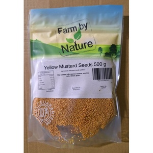 FBN MUSTARD SEEDS WHOLE YELLOW 500G – Total Foods