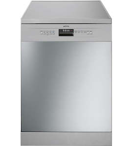 FREESTANDING: SMEG 60CM STAINLESS STEEL FREESTANDING DISHWASHER