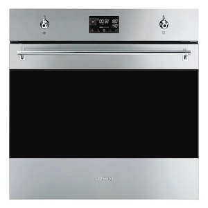 Single Wall Ovens: Smeg Classic 60cm Oven with Added Steam and Pyrolytic Cleaning