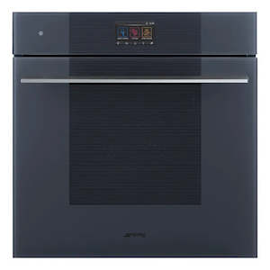 Single Wall Ovens: Smeg Linea 60cm Oven with Added Steam and Pyrolytic Cleaning
