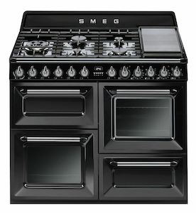 Freestanding Ovens: SMEG 110CM VICTORIA FREESTANDING OVEN (BLACK)