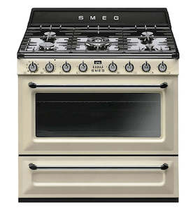 SMEG VICTORIA 90 CM FREESTANDING OVEN (CREAM)