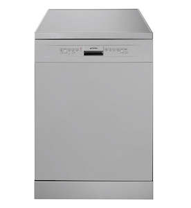 Dishwashers: SMEG 60CM STAINLESS STEEL FREESTANDING DISHWASHER