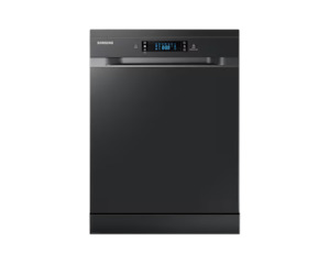 Samsung Freestanding Dishwasher Flexible 3rd Rack 14 Place Setting - Black Stainless