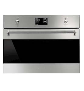 SMEG 45CM CLASSIC CONVECTION HALF MICROWAVE OVEN