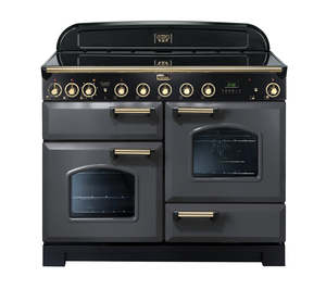 Cooking: FALCON CLASSIC DELUXE 110CM INDUCTION COOKER SLATE BRASS
