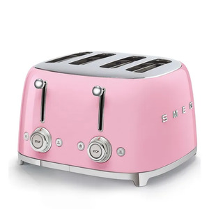 Smeg 4 Slice Toaster Pink