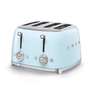 Small Appliances: Smeg 4 Slice Toaster Blue