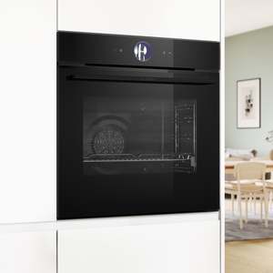 Cooking: Bosch Series 8 Built-in Oven HBG976MB1A, 60cm Black