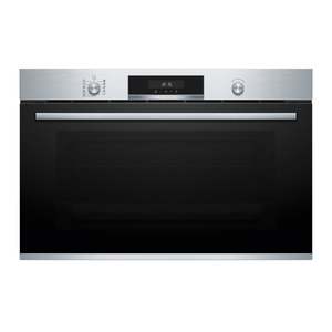 Cooking: Bosch Series 6 Built-in Oven VBD578FS0, 90cm Stainless Steel