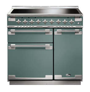FALCON ELISE 90CM INDUCTION RANGE COOKER MINERAL GREEN