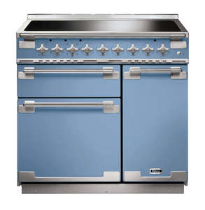 FALCON ELISE 90CM INDUCTION RANGE COOKER CHINA BLUE