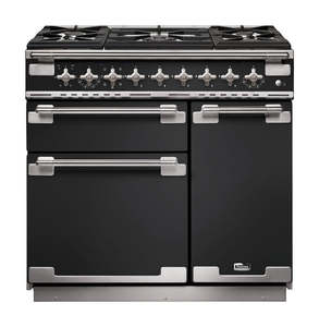 FALCON ELISE 90CM DUAL FUEL RANGE COOKER CHARCOAL BLACK