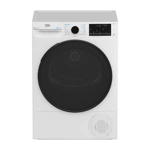 Laundry: Beko 9kg White 9*, 15 Programme incl Steam, Heat Pump Dryer