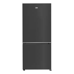 Beko 455Lt Net Volume Dark Platinum Bottom Mount Fridge/Freezer