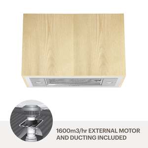 Built In Rangehoods: Amore 60cm quiet undermount rangehood UMEMMA6-M16