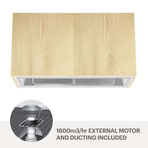 Amore 90cm quiet undermount rangehood UMSOFIA9-M16