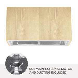 Amore 90cm quiet undermount rangehood UMSOFIA9-M9