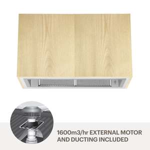 Amore 75cm quiet undermount rangehood UMSOFIA75-M16