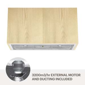 Amore 90cm quiet undermount rangehood UMLUCIA9-M32