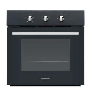 ROBINHOOD 60CM BUILT-IN OVEN 5 FUNCTIONS, 70L, BLACK