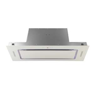 Robinhood 90cm Powerpack, Gesture Control, White Glass W/ Dc Motor