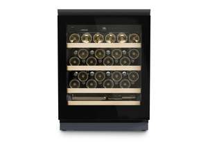 Liebherr BLK GLASS SINGLE ZONE UNDER BENCH WINE 44 BOURDEAUX BOTTLES