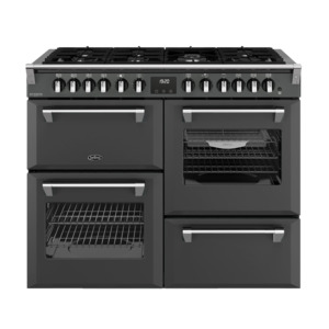 BELLING 110CM RANGE COOKER DLX DF ANTHRACITE