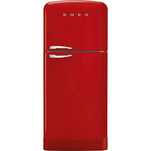 SMEG FAB50 50's Style Retro Refrigerator Right Hand Hinge 523L Red