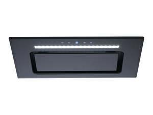 Rangehoods: EUROMIAD 52CM UNDERMOUNT RANGEHOOD BLACK GLASS