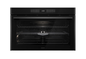 Wall Ovens: EUROMAID 90CM PYRO OVEN AIR FRY DARK SS