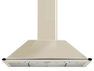 Appliances: SMEG Victoria Wallmount Rangehood 110cm Cream