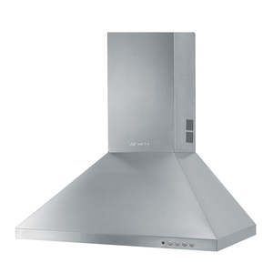 Appliances: SMEG Classic Wallmount Canopy Rangehood 60cm Stainless Steel