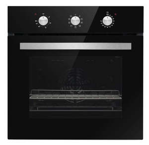 Appliances: XIT Wall Oven - Black Finish with Stainless Steel Handles