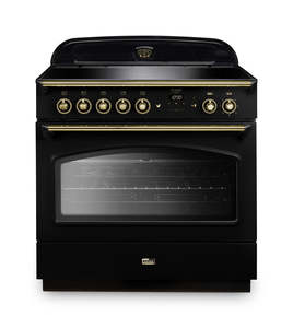 FALCON CLASSIC FX90 INDUCTION SINGLE OVEN COOKER BRASS