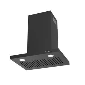 Rangehoods: XIT 60cm Wall Mounted rangehood - Black