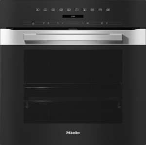 Steam Wall Ovens: Miele DGC 7250 Pureline CleanSteel Combi Steam Oven
