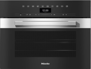 Steam Wall Ovens: Miele DGC 7440 HC Pro CleanSteel Combi Steam Oven