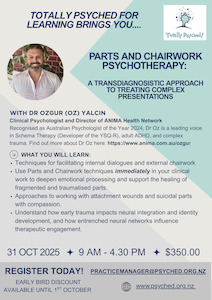 Products: Parts and Chairwork Psychotherapy: A Transdiagnosistic Approach to Treating Complex Presentations