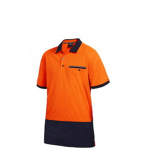 Shirts Polos: K54845 King Gee Workcool Hyperfreeze Spliced Short Sleeve Polo