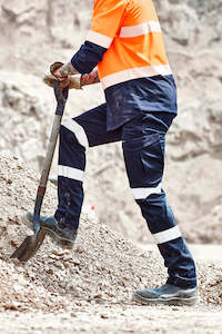 Pants: ZP923 Syzmik Mens Essential Stretch Taped Cargo Pant