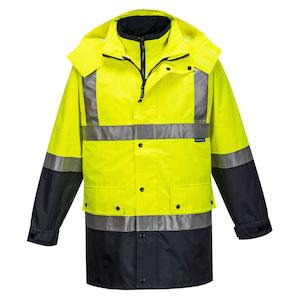 Jackets: MJ887 Portwest Mackay Hi-Vis Anti-Static 4-in-1 Jacket