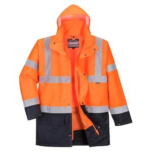 Jackets: S766 Portwest Hi-Vis 5-in-1 Contrast Essential Jacketv