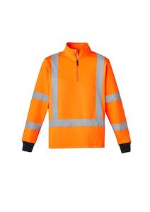 Hoodies Jumpers: ZT660 Syzmik Unisex Hi Vis X Back Rail Jumper