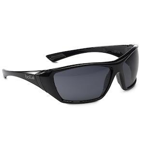 1652602 Bolle Hustler Black Smoke Safety Glasses