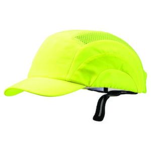 BCFYSP Pro Choice Bump Cap - Short Peak Fluro Yellow