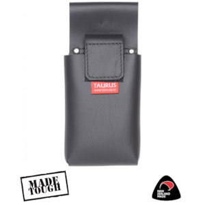 Workwear: Taurus Leather Rugged Smartphone Pouch - Large