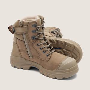 Blundstone: 9063 Blundstone Unisex RotoFlex Safety Boots Stone Nubuck
